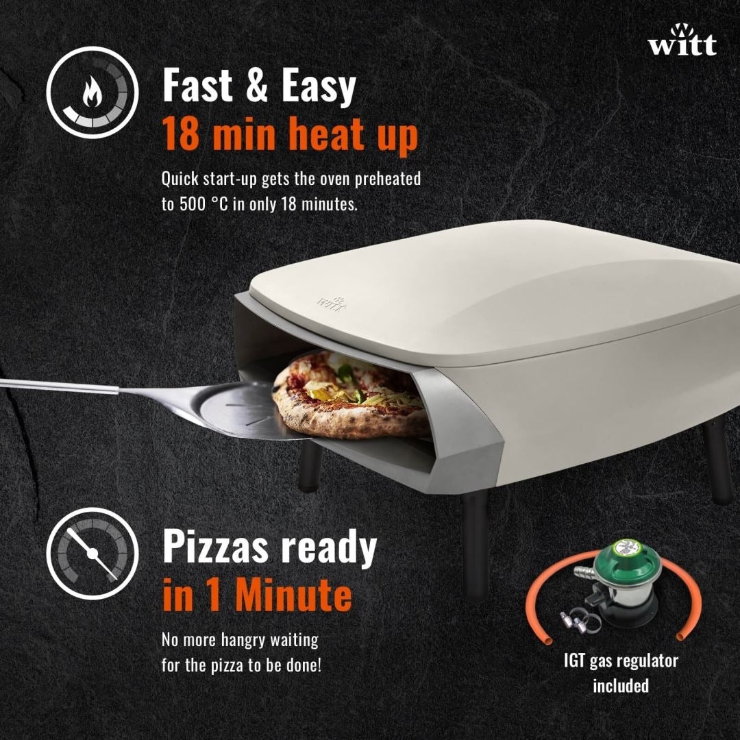 Witt Etna Ferma pizzaoven | Wit