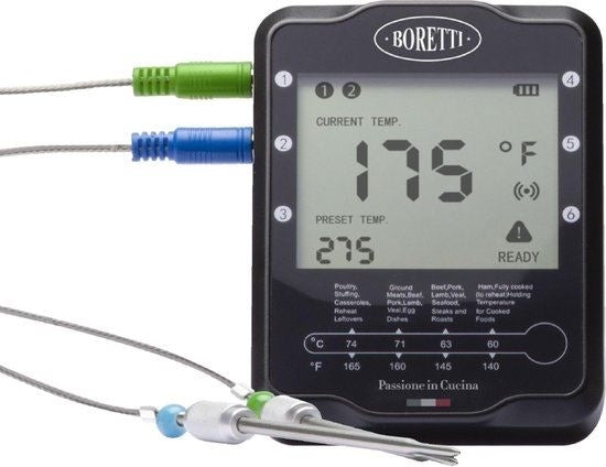 Boretti Thermometer met sondes neo