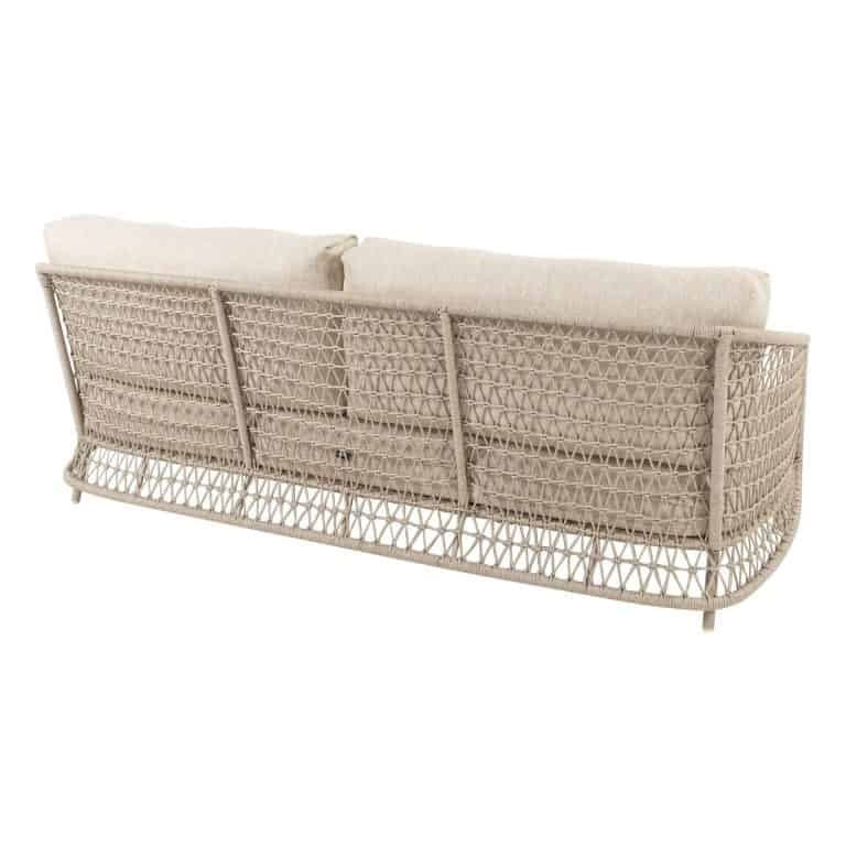 4 Seasons Outdoor Puccini 3-zits lounge bank incl. 3 kussens