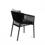 Tierra Outdoor Cadozo Dining Stoel zwart