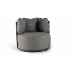 Tierra Outdoor Emerson half ronde lounge stoel