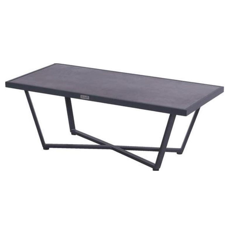 Hartman Luxor ceramic lounge table 124x64cm Antraciet Xerix