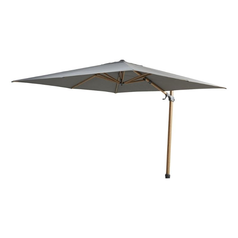 4 Seasons Outdoor | Siesta Premium Wood Look zweefparasol 300x300 cm