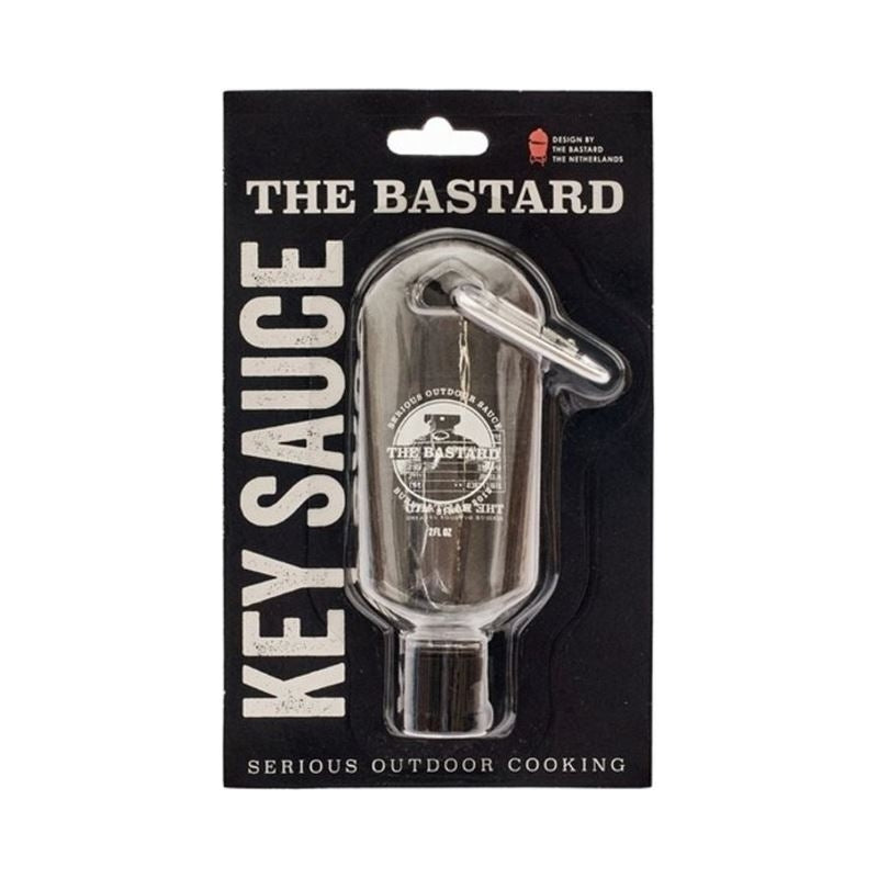 The Bastard Key Sauce bottle