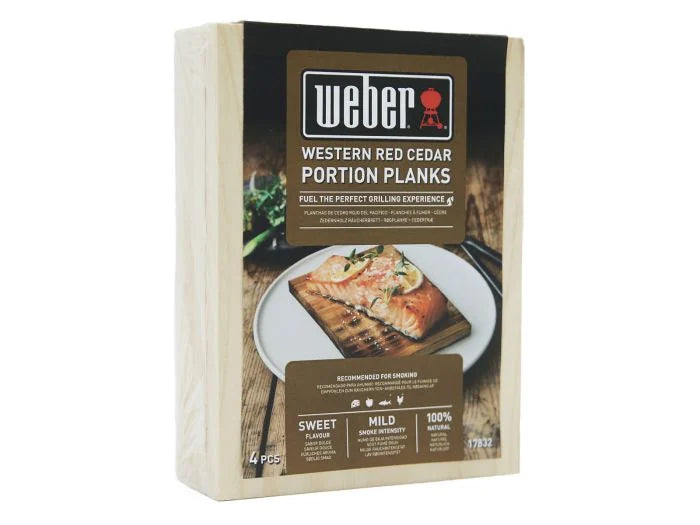 Weber cederhouten portie rookplanken